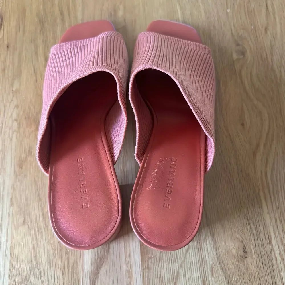 Everlane The Glove Mule Heel in Reknit in 
